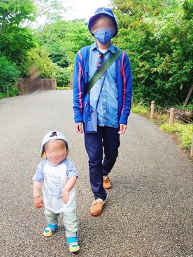 カーディガン ボレロを使った デニムシャツ のメンズ人気ファッションコーディネート Wear