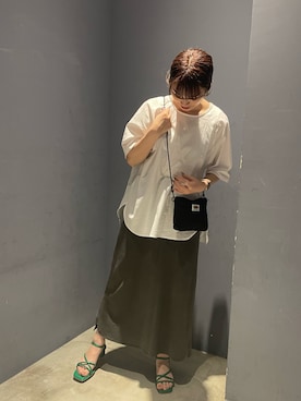 yukaah21さん（レディース・160cm）の夏コーディネート