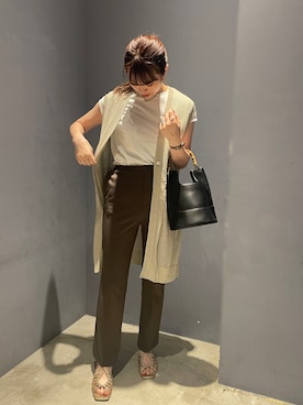 yukaah21さん（レディース・160cm）の夏コーディネート