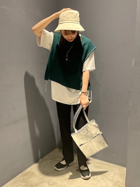 yukaah21さん（レディース・160cm）の夏コーディネート