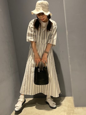 yukaah21さん（レディース・160cm）の夏コーディネート