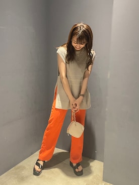 yukaah21さん（レディース・160cm）の夏コーディネート