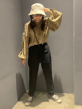 yukaah21さん（レディース・160cm）の夏コーディネート