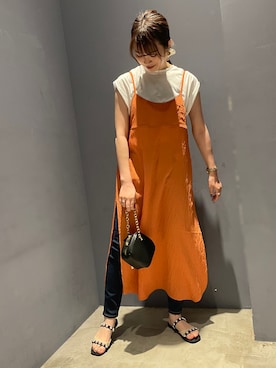 yukaah21さん（レディース・160cm）の夏コーディネート