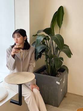 「アイテム（フォーマルスーツ/小物）」を使った、wshbbyさん（レディース・168cm・10代）の春コーディネート