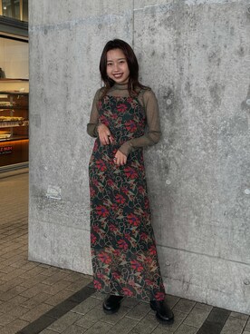 kasaki03さん（レディース・153cm）の春コーディネート