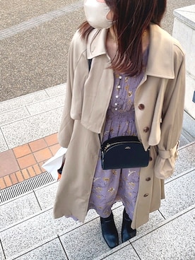 yuuun153さん（レディース・153cm）の春コーディネート