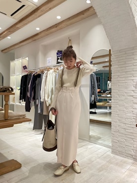 「loti（ロティ）のアイテム」を使った、mn2312さん（レディース・160cm）の春コーディネート