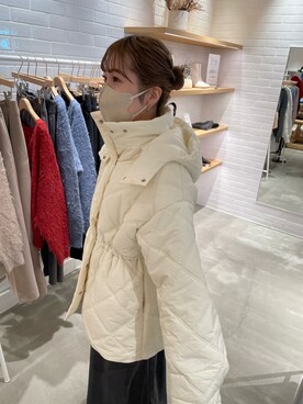 「mystic（ミスティック）のアイテム（その他アウター）」を使った、mn2312さん（レディース・160cm）の秋コーディネート