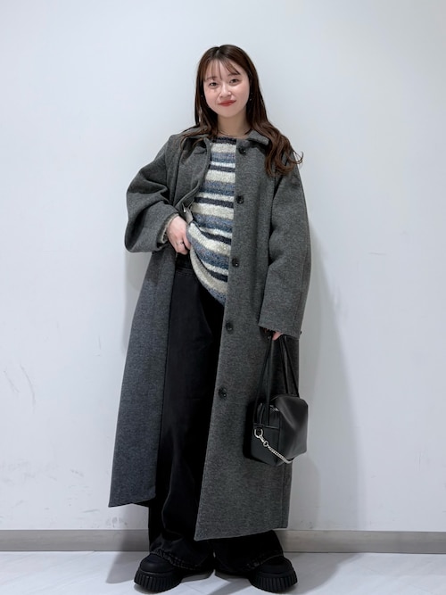 セール】マルチボーダールーズニット（ニット/セーター）｜KBF