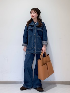 さやかさん（レディース・152cm）の冬コーディネート