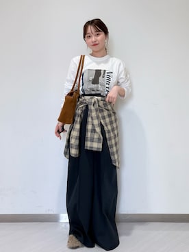 さやかさん（レディース・152cm）の秋コーディネート