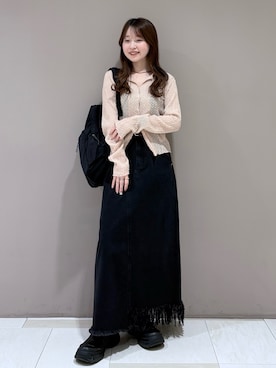 さやかさん（レディース・152cm）の春コーディネート