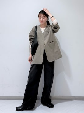 さやかさん（レディース・152cm）の冬コーディネート