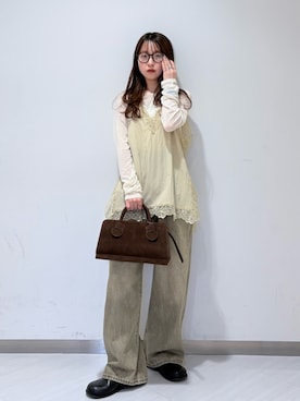 さやかさん（レディース・152cm）の冬コーディネート