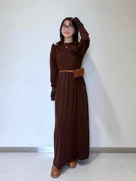さやかさん（レディース・152cm）の秋コーディネート