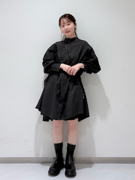 「アイテム（財布）」を使った、さやかさん（レディース・152cm）の秋コーディネート