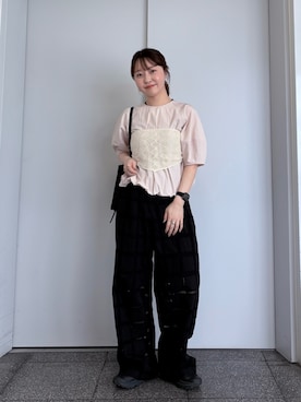 さやかさん(レディース・152cm)の夏コーディネート