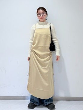 「着回しコーデ」｜さやかさん（レディース・152cm）の冬コーディネート