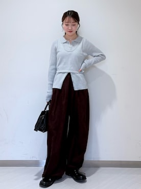 さやかさん(レディース・152cm)の冬コーディネート