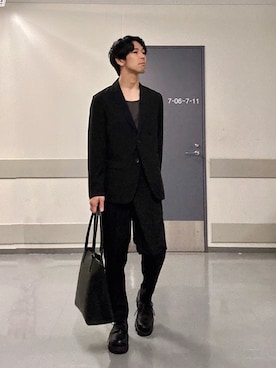 「tk.TAKEO KIKUCHI（ティーケータケオキクチ）のアイテム（シューズ）」を使った、kyo_t.oさん（メンズ・165cm）の夏コーディネート