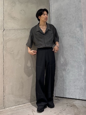 「tk.TAKEO KIKUCHI（ティーケータケオキクチ）のアイテム」を使った、kyo_t.oさん（メンズ・165cm）の夏コーディネート