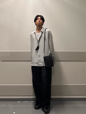 「tk.TAKEO KIKUCHI（ティーケータケオキクチ）のアイテム（トップス）」を使った、kyo_t.oさん（メンズ・165cm）の夏コーディネート