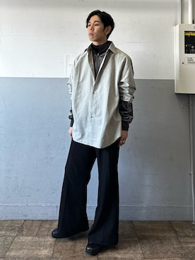 「tk.TAKEO KIKUCHI」｜「アイテム（ブルゾン）」を使った、kyo_t.oさん（メンズ・165cm）の秋コーディネート