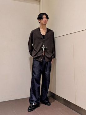 「tk.TAKEO KIKUCHI（ティーケータケオキクチ）のアイテム（シューズ）」を使った、kyo_t.oさん（メンズ・165cm）の秋コーディネート