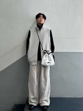 「tk.TAKEO KIKUCHI」｜「アイテム（ブルゾン）」を使った、kyo_t.oさん（メンズ・165cm）の秋コーディネート