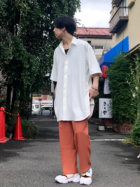 「スリット」｜kyo_t.oさん（メンズ・165cm）の夏コーディネート