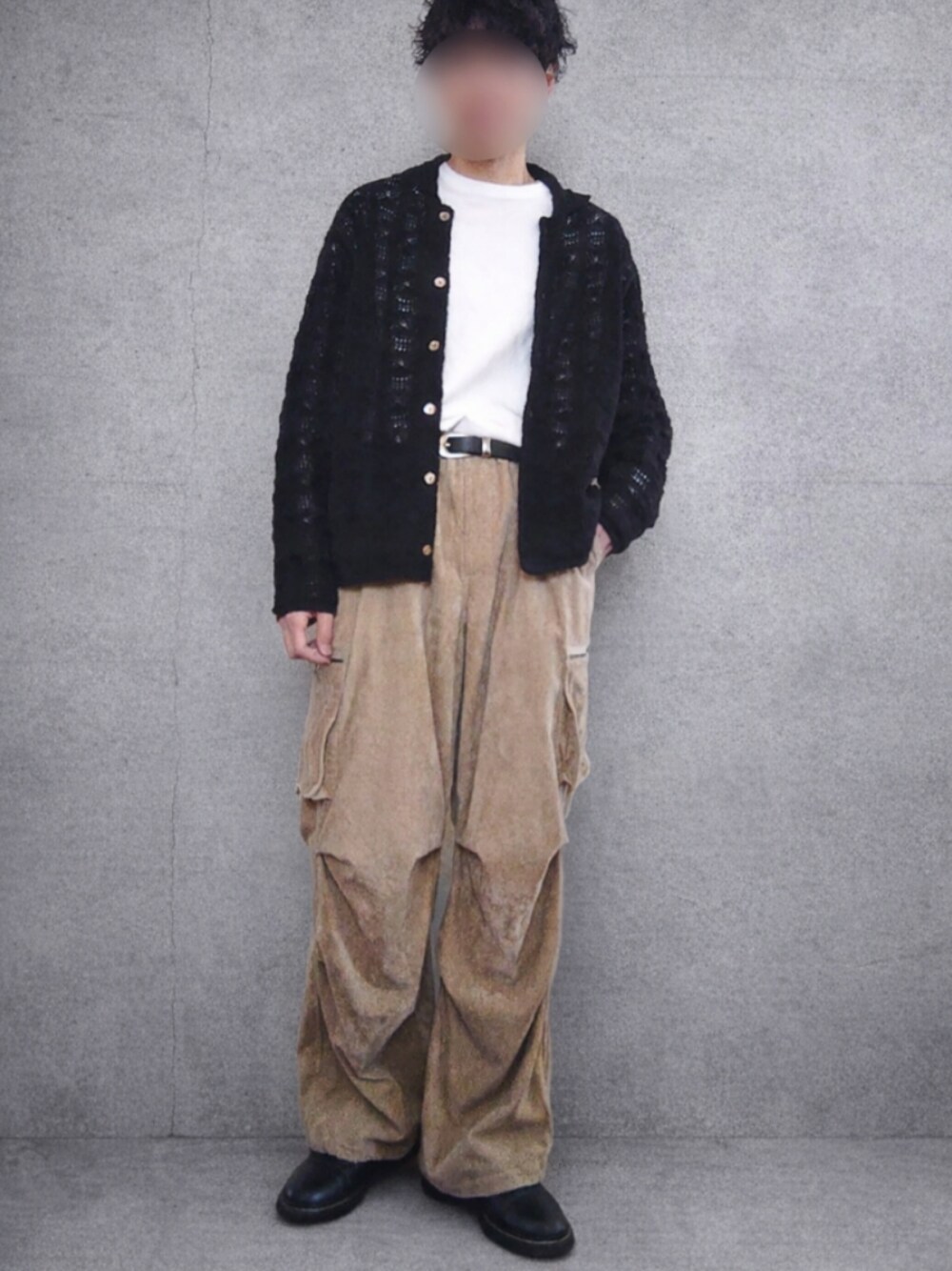 LIDNM（リドム）の「CRASH PILE MODIFIED FATIGUE（カーゴパンツ