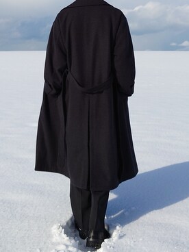 「WYM LIDNM（ウィム バイ リドム）のアイテム（その他アウター）」を使った、Siyouさん（メンズ・172cm）の冬コーディネート