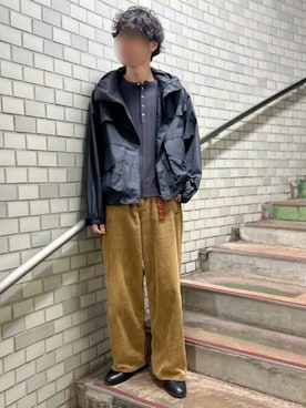 「Llife（ライフ）のアイテム」を使った、Siyouさん（メンズ・172cm）の春コーディネート