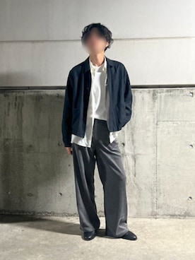 「Llife（ライフ）のアイテム」を使った、Siyouさん（メンズ・172cm）の秋コーディネート