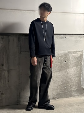 「アイテム（ドレスシューズ）」を使った、Siyouさん（メンズ・172cm）の秋コーディネート