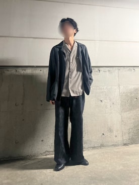 「アイテム（その他アウター）」を使った、Siyouさん（メンズ・172cm）の秋コーディネート
