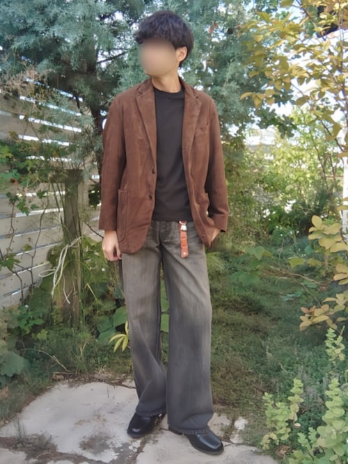 LIDNM（リドム）の「Goat Suede Tailored Jacket（テーラード
