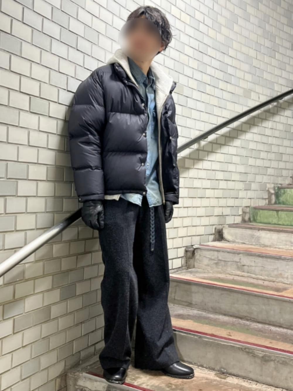 LIDNM（リドム）の「WOOL FLEECE SLACKS（スラックス）」 - WEAR