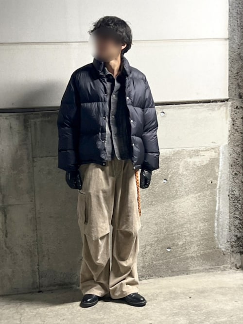 LIDNM（リドム）の「CRASH PILE MODIFIED FATIGUE（カーゴパンツ