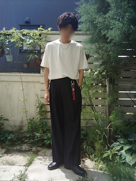 「アイテム（腕時計）」を使った、Siyouさん（メンズ・172cm）の夏コーディネート