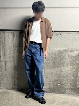 「SITRY（シトリー）のアイテム」を使った、Siyouさん（メンズ・172cm）の夏コーディネート