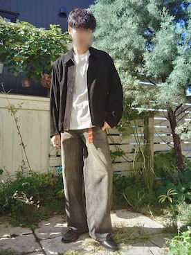 「アイテム（財布/小物）」を使った、Siyouさん（メンズ・172cm）の秋コーディネート
