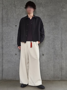 「Llife（ライフ）のアイテム」を使った、Siyouさん（メンズ・172cm）の冬コーディネート