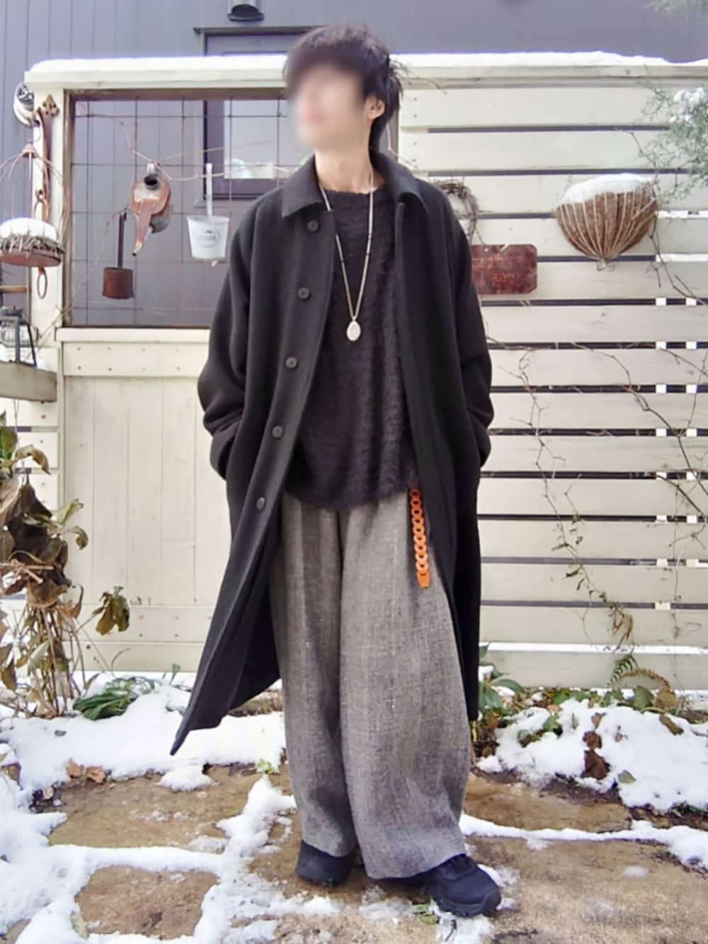 PREMIUM SHETLAND BAL COLLARを使ったメンズ人気ファッション