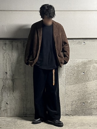 LIDNM（リドム）の「Goat Suede Tailored Jacket（テーラード