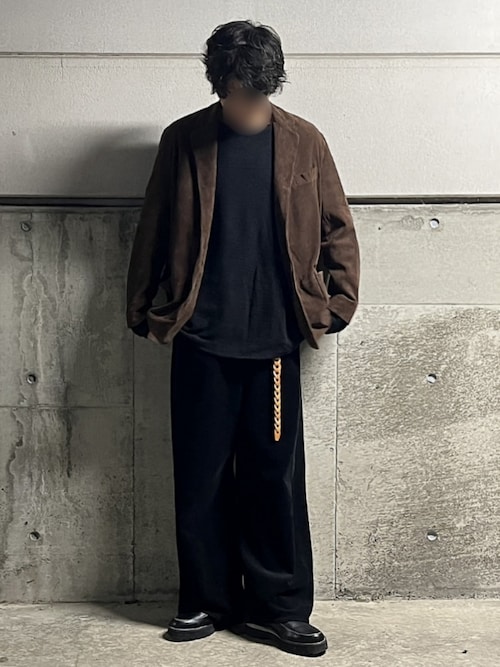 LIDNM（リドム）の「Goat Suede Tailored Jacket（テーラード