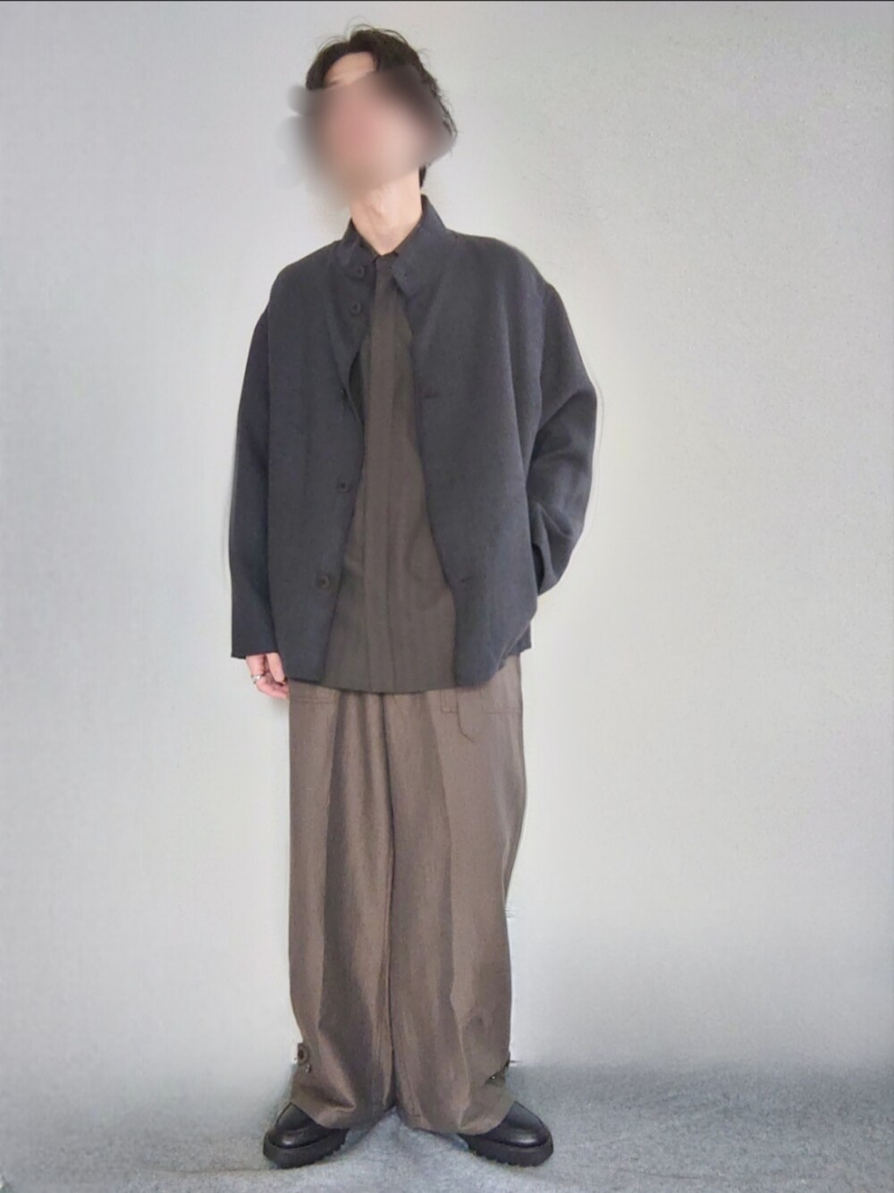 新品未使用】WOOL MILLED REVER BLOUSON(全国送料無料 LIDNM 新品未使用】WOOL MILLED REVER BLOUSON(全国送料無料 LIDNM