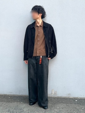 「LIDNM（リドム）のアイテム（ジャケット/アウター）」を使った、Siyouさん（メンズ・172cm）の春コーディネート
