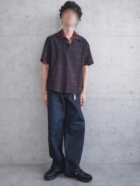 「LIDNM（リドム）のアイテム」を使った、Siyouさん（メンズ・172cm）の夏コーディネート